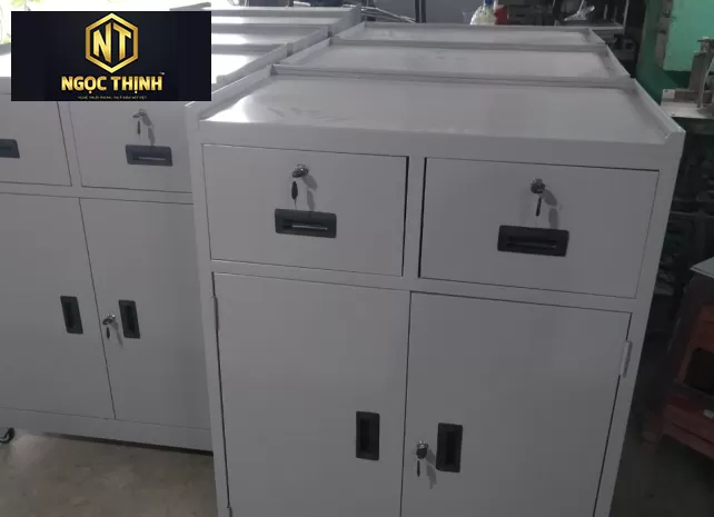 Tủ thấp 2 cánh mở 2 hộc kéo Tủ thấp 2 cánh mở 2 hộc kéo